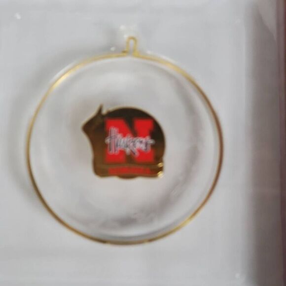 2000 Hallmark Keepsake Ornament Nebraska Huskers Collegiate Collection – Glass & - Picture 3 of 6